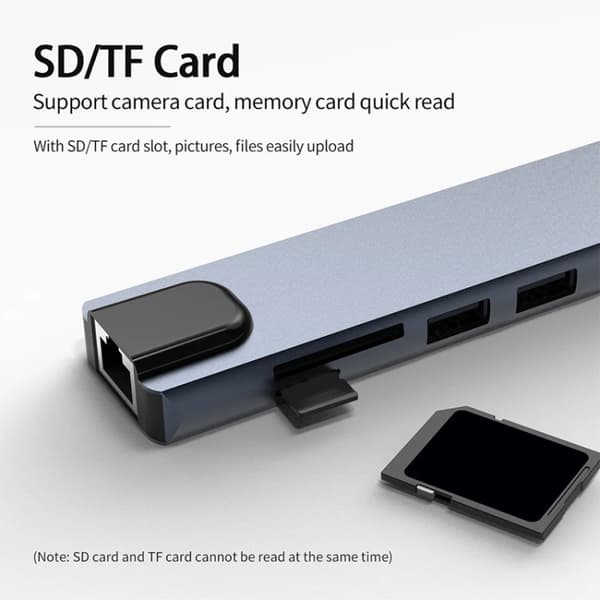 10-i-1 USB-C Dockningsstation - Multifunktionell Hub i Aluminium