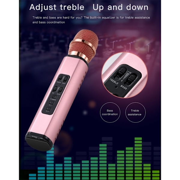 K6 Bärbar Inre Magnetisk Dubbel Högtalare Bluetooth Telefon Dator Mikrofon(Grå)