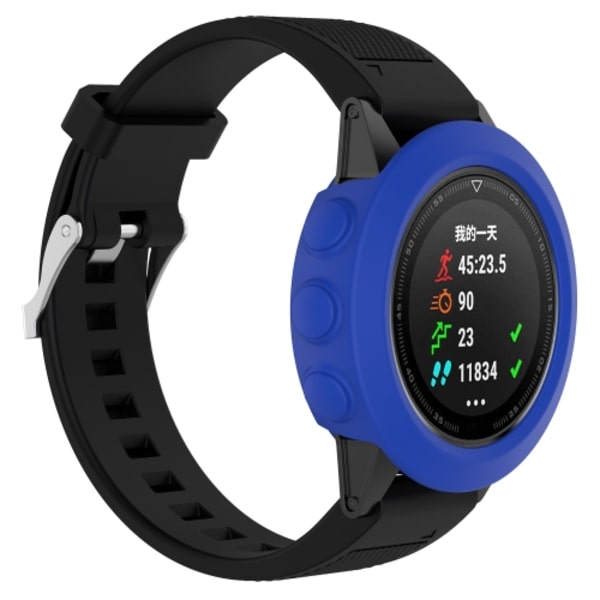 Smart Watch Case, värd ingår inte för Garmin Fenix ​​5 Dark Blue
