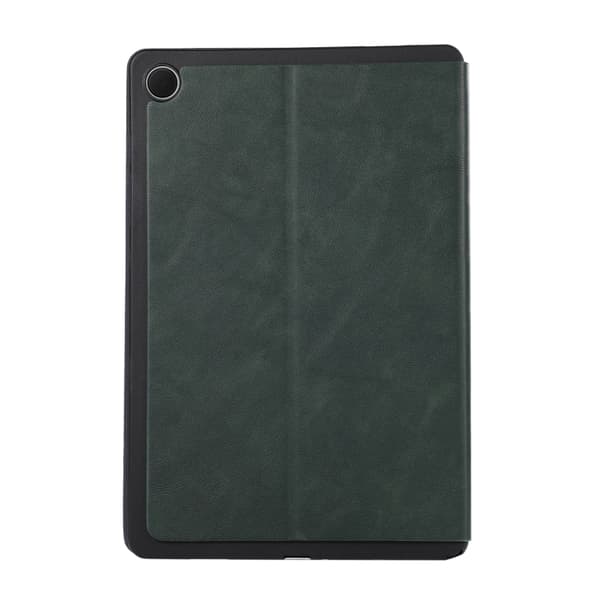 Samsung Galaxy Tab A9+ / A11+ skyddande läderfodral Grön