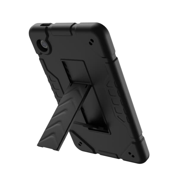 Samsung Galaxy Tab A9 / A11 Silikon Hybridfodral Svart