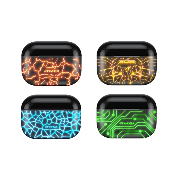 awei T29 PRO TWS Stereo Trådlösa Bluetooth-hörlurar Orange