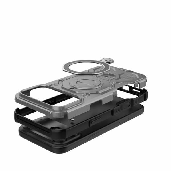 iPhone 18 Pro Max / iPhone 17 Pro Max Skal - Solid Färg med MagSafe Magnetisk TPU+PC Grå