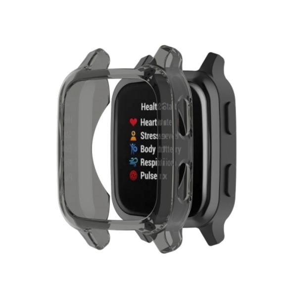 För Garmin Venu Sq 2 Halvtäckande TPU watch Transparent Black