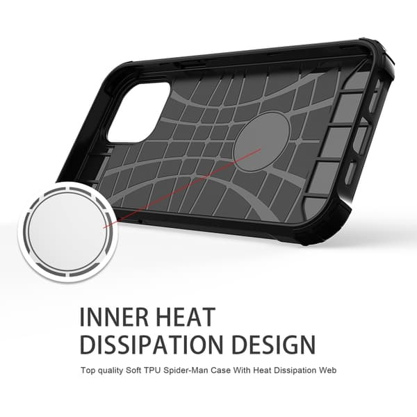 iPhone 18 Pro Max / iPhone 17 Pro Max Skal - TPU med Magisk Skydd Silver
