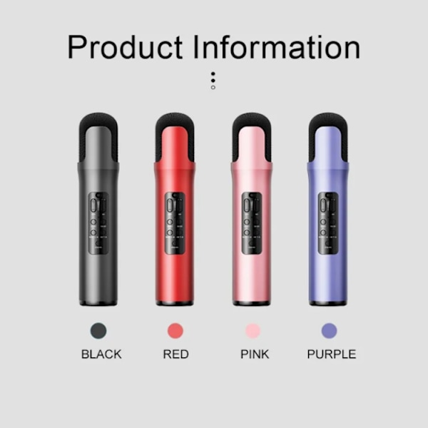 K8 Live Ljudkort Mikrofon Mobiltelefon Trådlös Bluetooth Högtalare(Silvergrå)