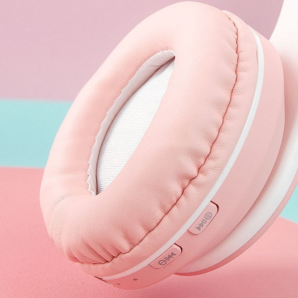 B39 Macaron Trådlösa Bluetooth-headset Fällbara Gaming-headset TF-kort Matcha Grön
