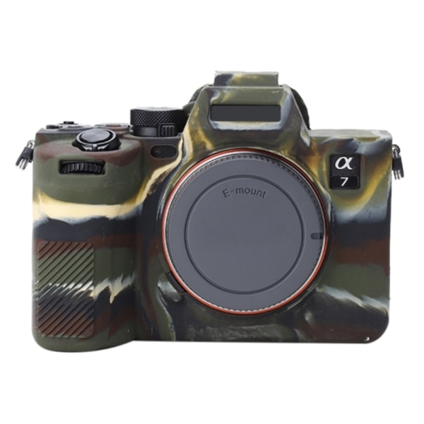 Mjukt silikonfodral för Sony A7 IV Kamouflage