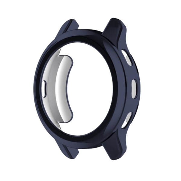 För Garmin Venu case Plus Halvpack TPU galvanisering watch Midnight Blue