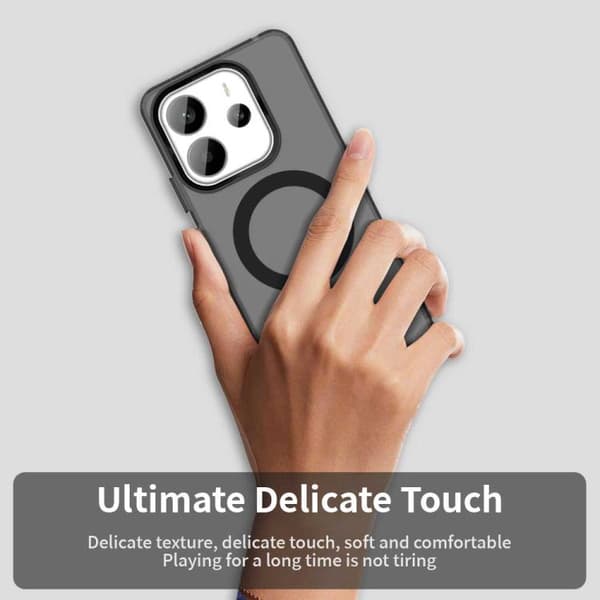 Redmi Note 14 4G - Candy MagSafe PC Hybrid TPU fodral Svart