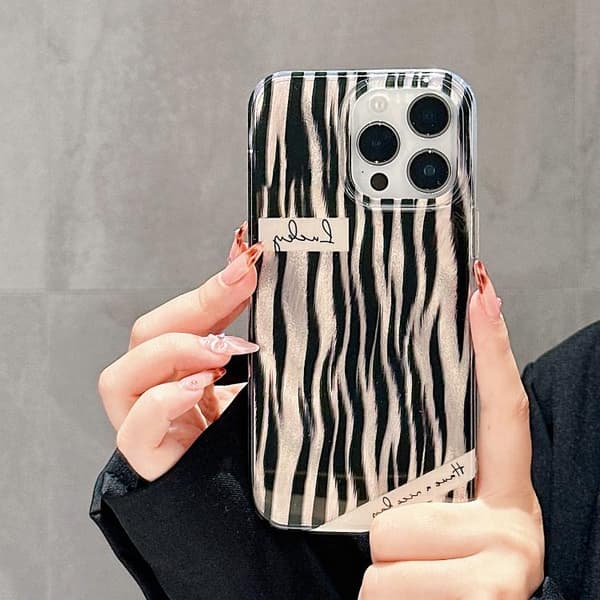 iPhone 16 Pro Dubbel-sidig IMD Laser TPU Skal