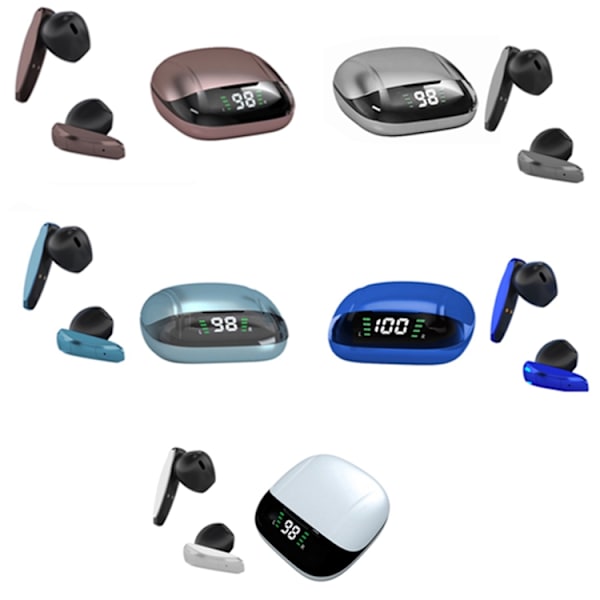E68 5.0 Stereo Gaming Bluetooth-headset Grön