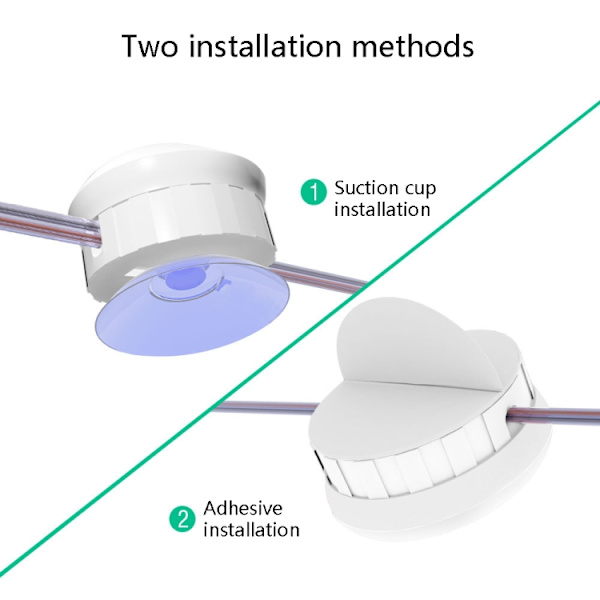 2 LED-lampor spegel frontljus dimbar smink spegel USB touch-kontroll ljus (vitt ljus)