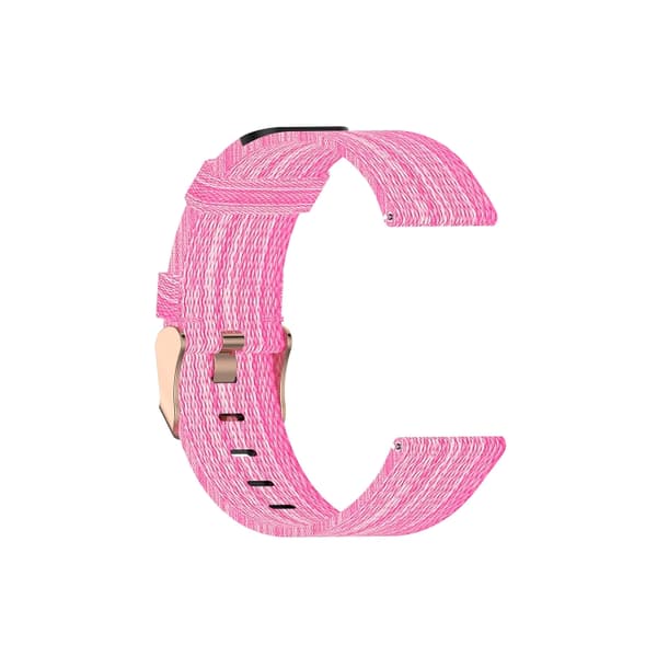 För Garmin Vivoactive 3 Nylon Watch Band Pink