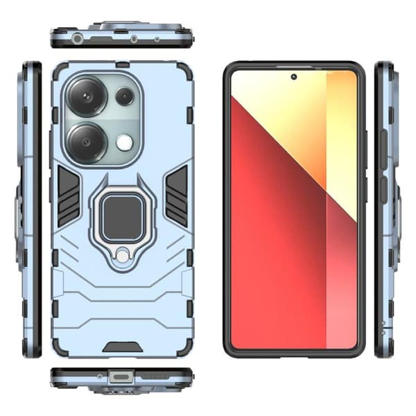 Redmi Note 14S 4G - Stöttålig PC + TPU Fodral Marinblå