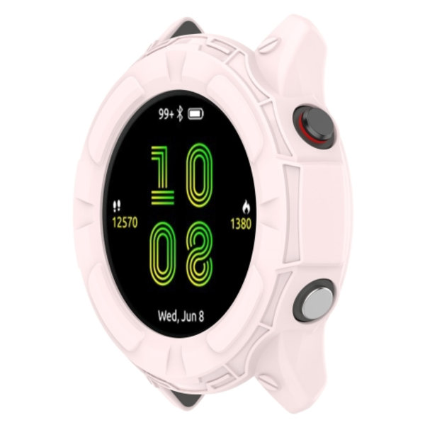 För Garmin Forerunner 255 Shockproof TPU Protective Watch Case Pink
