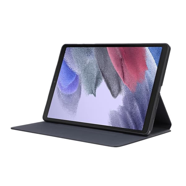 Samsung Galaxy Tab A9+ / A11+ skyddande läderfodral Svart