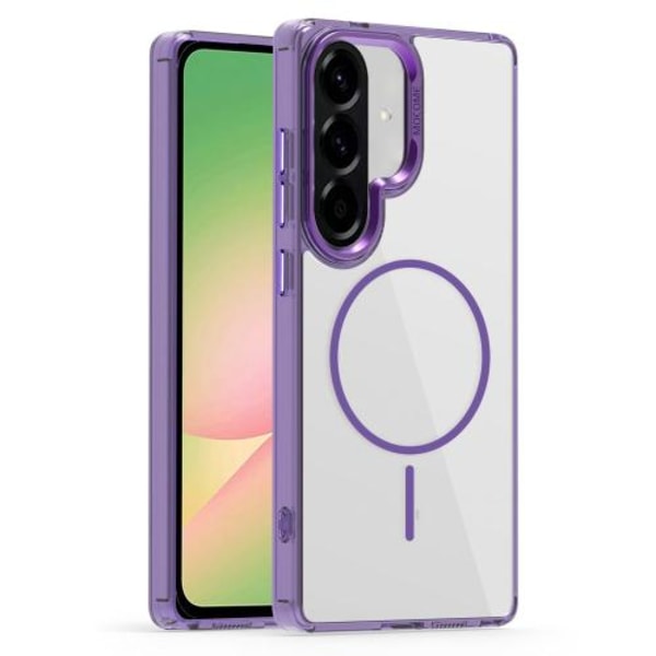 Samsung Galaxy A56 Skal Star Shield Thin Circle MagSafe Purpur