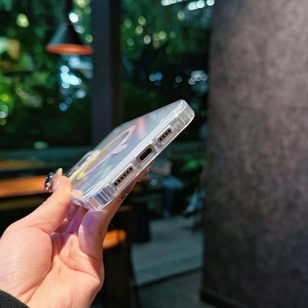 iPhone 16 Pro Max Glossy Färgad MagSafe Stötsäker Skal