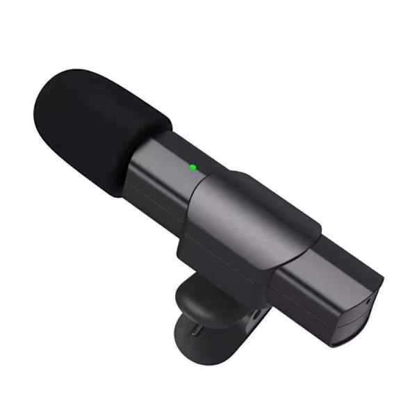 Mini Lavalier-mikrofon med Type-C / USB-C-gränssnitt (svart)