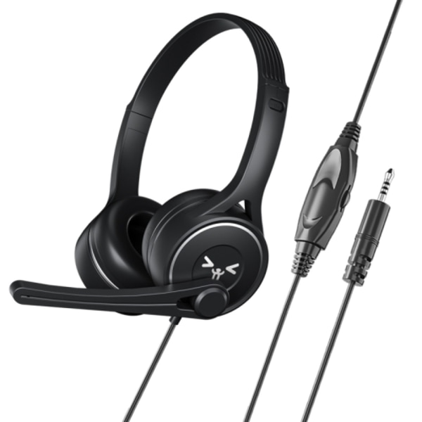 Soyto SY-G30 Online Class Computer Headset, Kontakt: 3,5 mm Svart