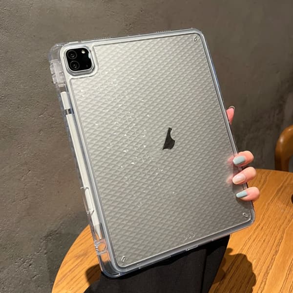 iPad 11 11:e generation / 10.9 10:e generation 2022/2025 Diamond Textur Akryl Hybrid TPU Skal