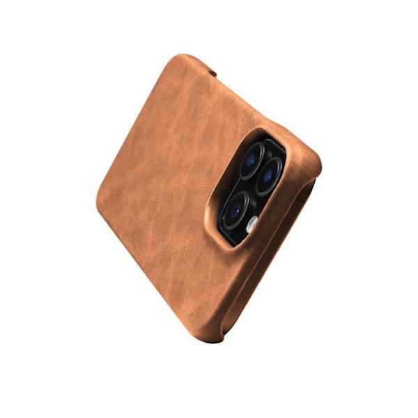 iPhone 16 Pro Max Retro Textur MagSafe Skal Brun