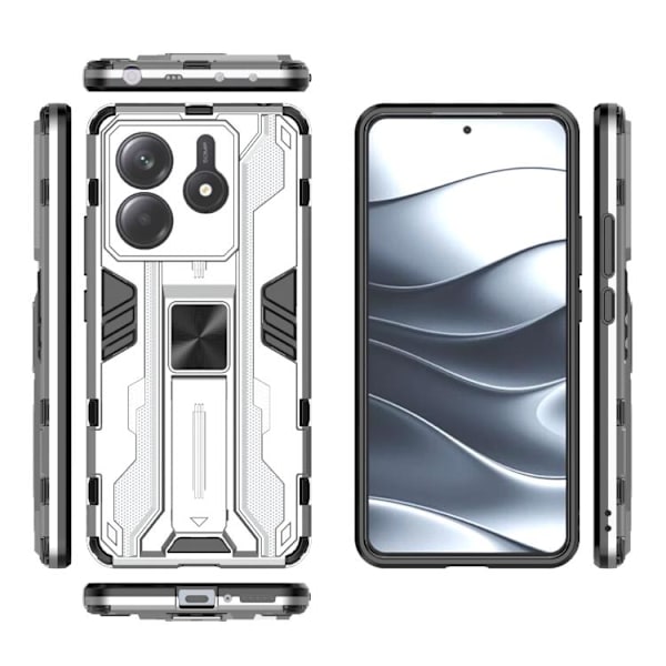 Redmi Note 14 5G Supersonic PC + TPU Mobilskal Vit