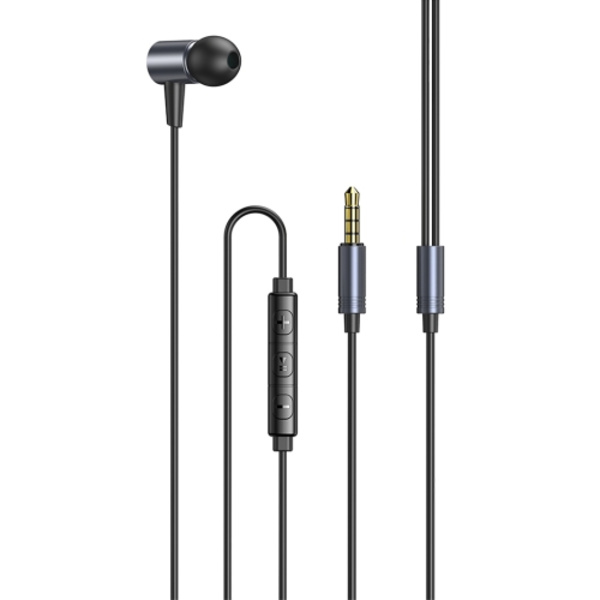 awei L2  3,5 mm plugg in-ear trådbunden stereo hörlurar med mikrofon Grå