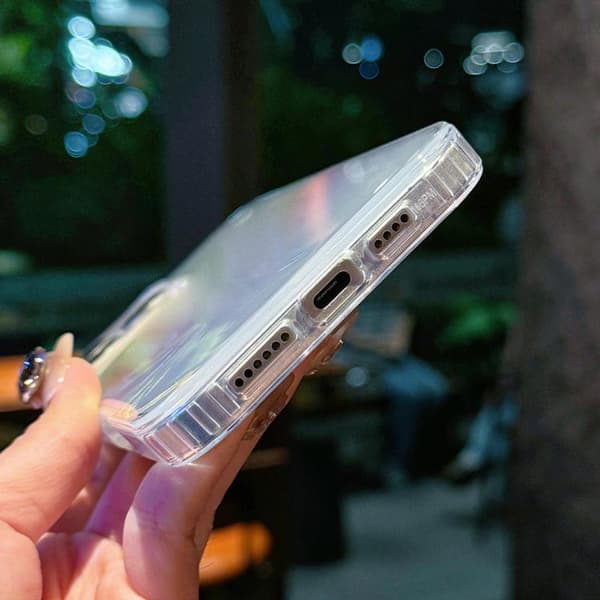 iPhone 18 Pro Max / iPhone 17 Pro Max Skal - Glansig Färgplätering och Stötsäker Design