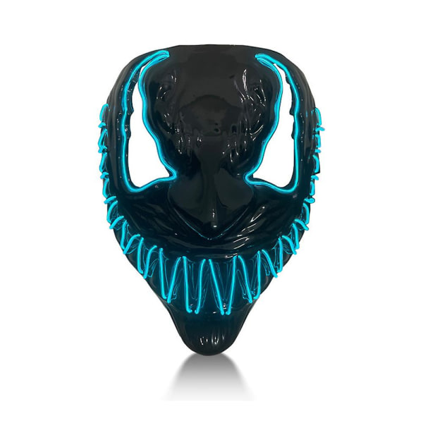 Halloween Venom 2 Led Mask Party Full Face Cosplay Mask Party Fancy Dress Prop