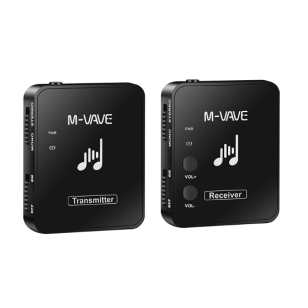 M-VAVE WP-10 2 i 1 trådlös monitor öron retur sändare mottagare en i en