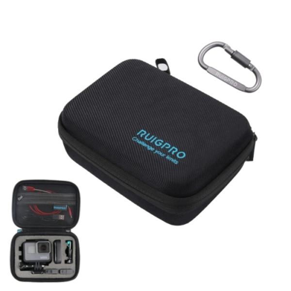 RUIGPRO Stöttålig Vattentät Bärbar Väska för DJI Osmo Action, Storlek: 17,3 cm x 12,3 cm x 6,5 cm