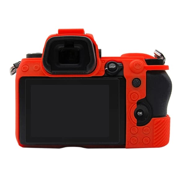 Mjukt silikonfodral för Nikon Z6 / Z7 Röd