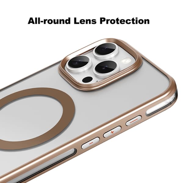 iPhone 16 Pro Max Mutural Airbag Anti-fall MagSafe Magnetisk Skal Grå