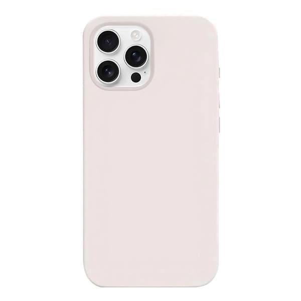 iPhone 16 Pro Max Burom Cloud Sensing Ultra-tunn Flytande Silikon Full Coverage Skal Antikvit