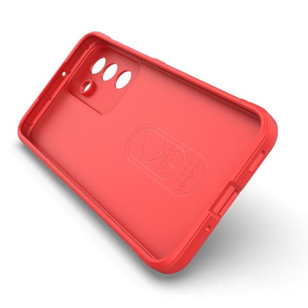 Samsung Galaxy M56 5G Skal Magic Shield TPU + Flanell Grå