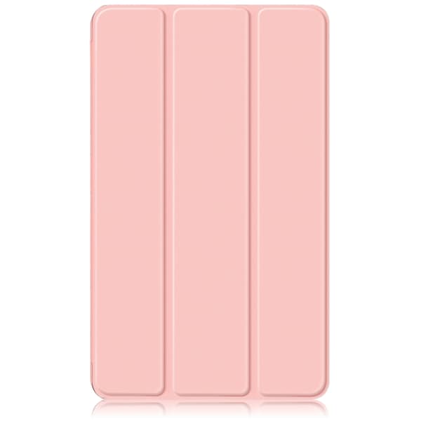 Samsung Galaxy Tab A9 / A11 3-faldig Smart Läderfodral Rosa