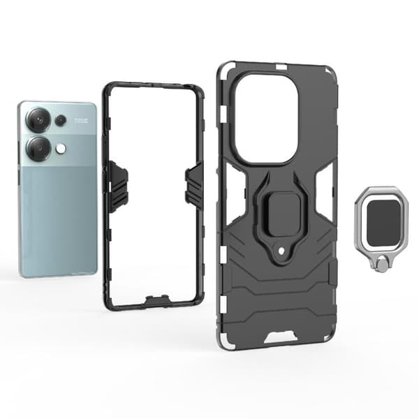 Redmi Note 14S 4G - Stöttålig PC + TPU Fodral Marinblå