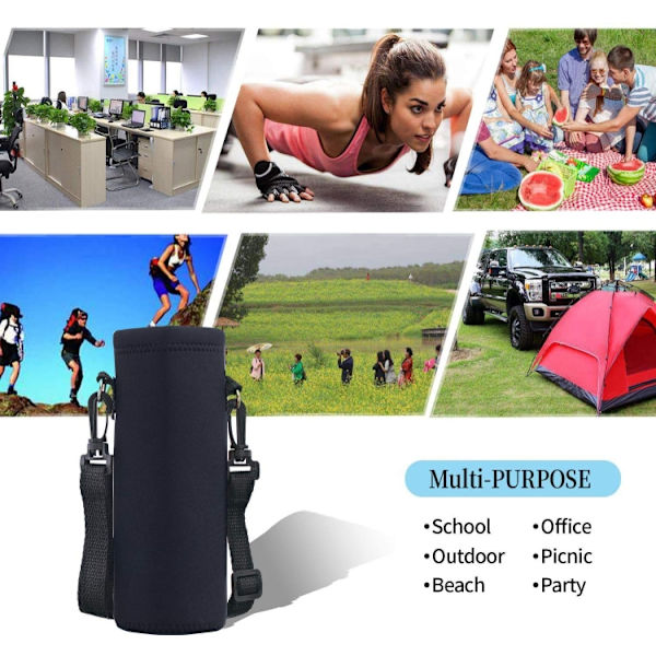 Dykarmaterial utomhus rem snöre crossbody koppskydd  1000ml