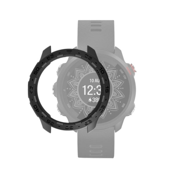 För Garmin Forerunner 245 / 245M Smart Watch TPU case Black