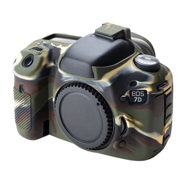 Mjukt silikonfodral för Canon EOS 7D Kamouflage