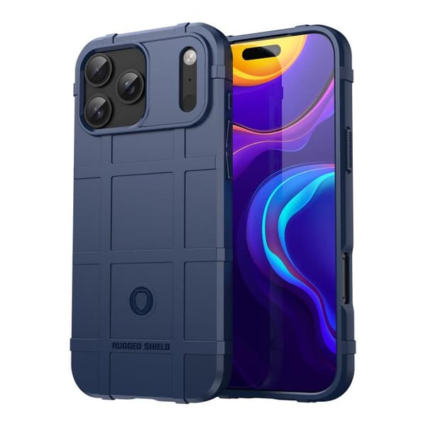 iPhone 18 Pro / iPhone 17 Pro Skal med Full Coverage och Stötskydd - TPU Blå