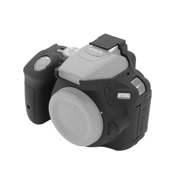 Mjukt silikonfodral för Nikon D5500 / D5600 Svart