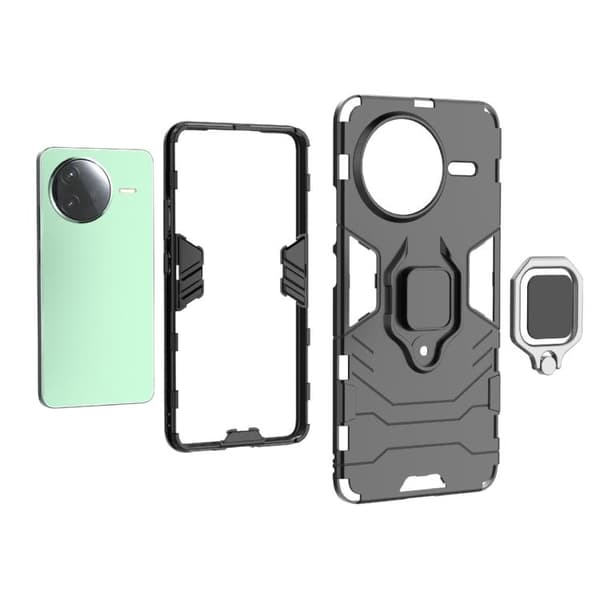 Redmi K80 / Poco F7 Pro - Stöttålig PC + TPU Mobilskal Marinblå