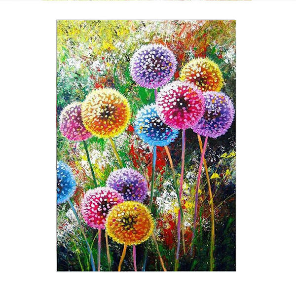 5D DIY Diamond painting - Blomma