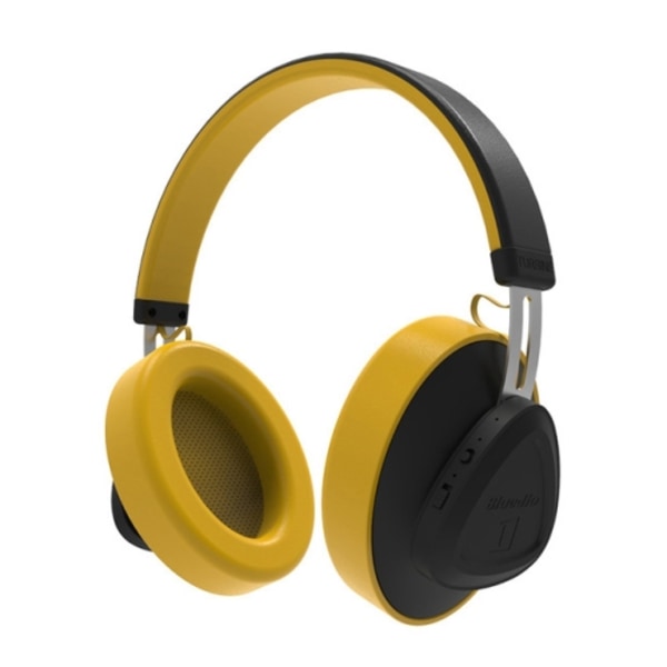 Bluedio TMS Bluetooth Version 5.0 Headset Bluetooth Headset Kan Ansluta Molndata Till APP Gul