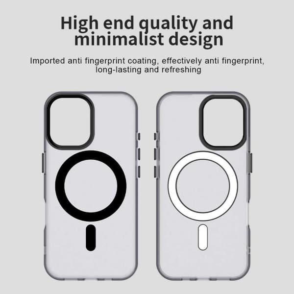 iPhone 17 Skal - Candy Magsafe PC Hybrid TPU Svart