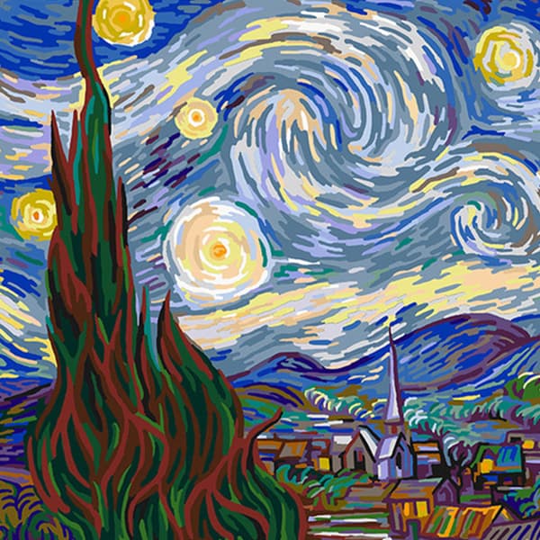 5D DIY-målningssatser för diamond painting - tecknade serier