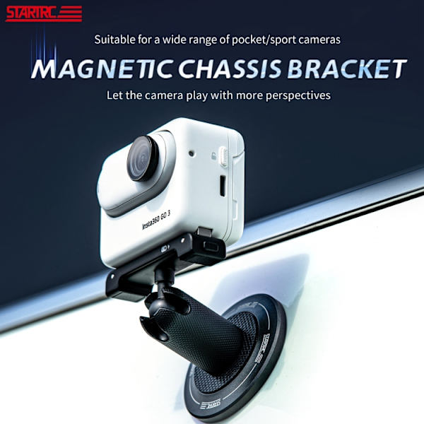 STARTRC Magnetisk Bas 1/4 Gränssnitt Metallfäste